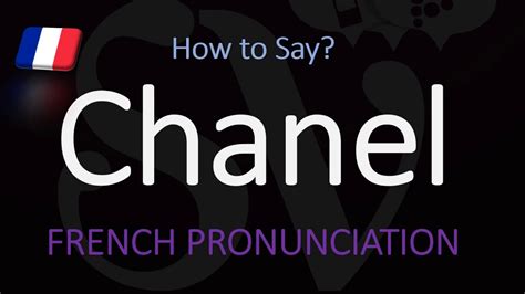 chanel pronunciation in french.